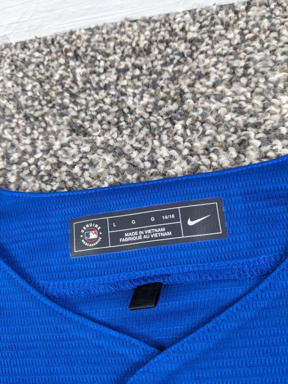Nike Los Angeles Dodgers Freddie Freeman Blue Jersey Youth Large